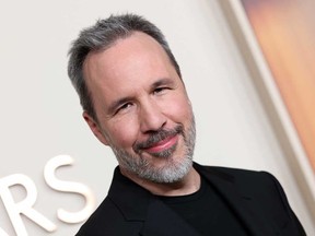 Canadian filmmaker Denis Villeneuve arrives for the 97th Annual Academy Awards Nominees Dinner at the Academy Museum of Motion Pictures in Los Angeles, Feb. 25, 2025.