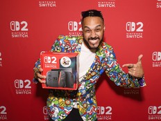 Thousands of gamers lined up in Toronto and elsewhere around the world for the midnight release of Nintendo Switch 2 on Thursday, June 5, 2025.