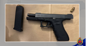 Gun, fentanyl seized