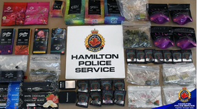 Illegal Hamilton pot shop