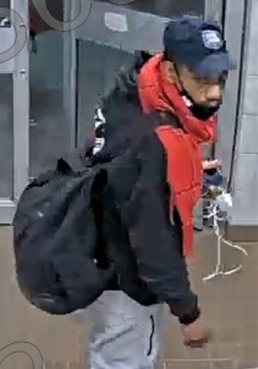 Investigators need help identifying this man who is suspected of sexually assaulting two women on escalators at the Finch TTC station on Monday, June 9 and Tuesday, June 10, 2025.