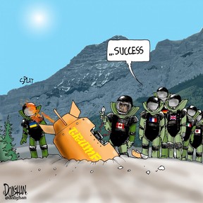 Tim Dolighan cartoon.
