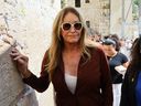 Caitlyn Jenner at the Western Wall in Jerusalem.
