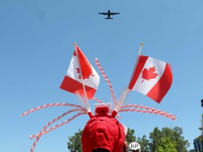 The mass flypast of RCAF aircraft of the past, present and future was popular during the Canada Day festivities held in Ottawa, July 1, 2024.