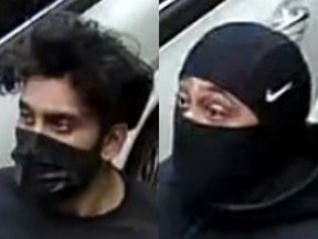 তদন্তকারীদের এই দু'জন সন্দেহভাজনকে সনাক্ত করতে সহায়তা প্রয়োজন যারা মিসিসাগায় সশস্ত্র কারজ্যাকিংয়ের জন্য চাওয়া হয়েছে, বৃহস্পতিবার, ১৯ জুন, ২০২৫ সালে।