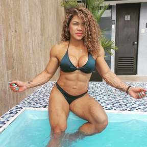ONLYFANS STAR: Professional bodybuilder Zunilda Hoyos Mendez. FACEBOOK