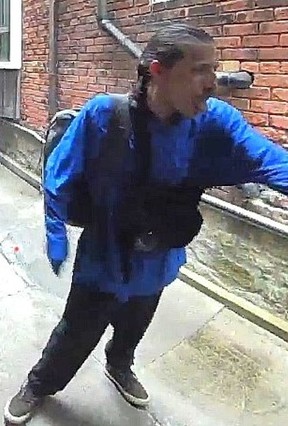 Investigators need help identifying this man who is suspected of deliberately sparking two separate fires in the city's west end on Thursday, June 5, 2025.