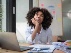 A woman juggling two jobs and a rocky relationship with her boyfriend has developed feelings for her male co-worker.