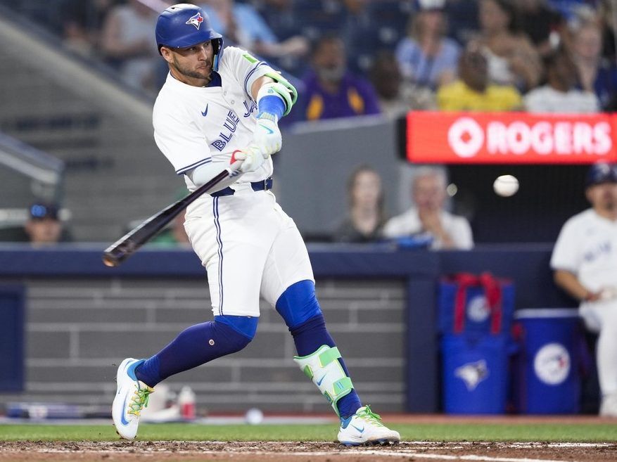 Another sold-out crowd at Rogers Centre, another close game against the Los Angeles Angels and yet another win.
