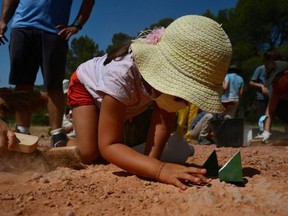 In the Cretaceous period, the Provencal countryside’s flooded plains and silty-clayey soils offered ideal conditions for dinosaursChristophe SIMON/AFP