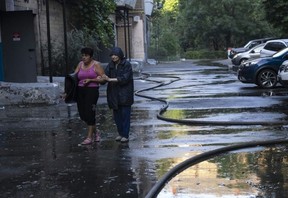 Russia has pummelled Ukrainian cities with daily aerial attacksOLEKSII FILIPPOV/AFP