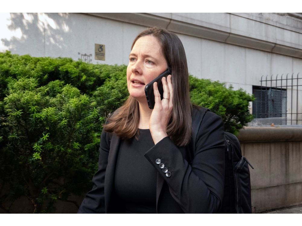 FILE - Assistant U.S. Attorney Maurene Comey is outside court during the Sean 