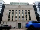 The Bank of Canada is seen in Ottawa, on Wednesday, April 16, 2025.