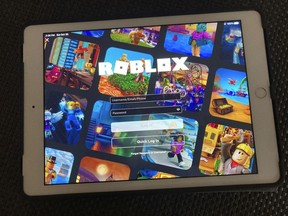 The gaming platform Roblox