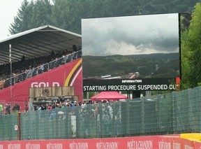 The decision to wait till the rain had passed before starting the Belgian Grand Prix met with a mixed reaction from the driversDimitar DILKOFF/AFP