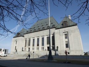 The Supreme Court of Canada is seen Friday, April 25, 2014 in Ottawa.