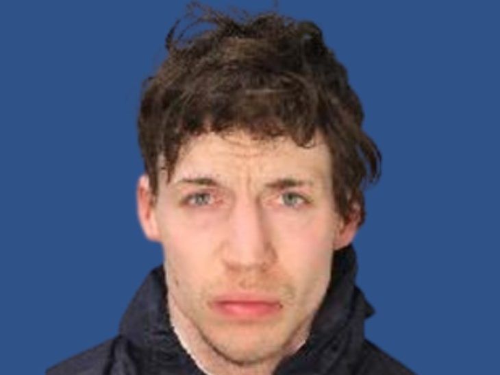 Corey Voskamp, 30, of no fixed address, is wanted for a stabbing at the Pickering Go station on Monday, July 28, 2025.