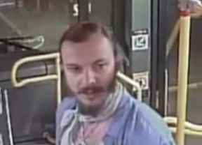 One of two suspects sought in a TTC bus assault on June 28 in the Cosburn and Broadview Aves. area.