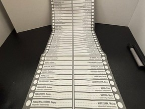 There are 209 candidates who have registered to run in the Aug. 18 Battle River-Crowfoot byelection