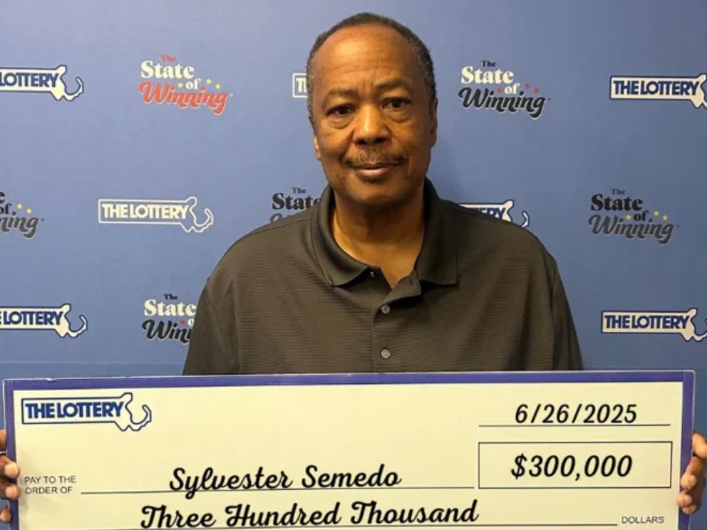 Lottery winner says numbers chosen by elevator stops