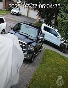 York Regional Police are turning to the public to help identify a suspect who shot a rabbit dead in Newmarket on Sunday, July 27, 2025.