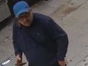 Suspect sought in a Toronto Police break-and-enter investigation.