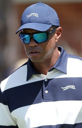 Tiger Woods, a 15-time major champion, watches his 16-year-old son Charlie compete in the first round of the US Junior Amateur in DallasTim Heitman/GETTY IMAGES NORTH AMERICA/AFP