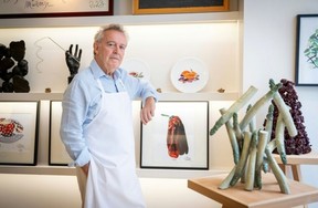Celebrated French chef Alain Passard says he is more comfortable with plantsBERTRAND GUAY/AFP