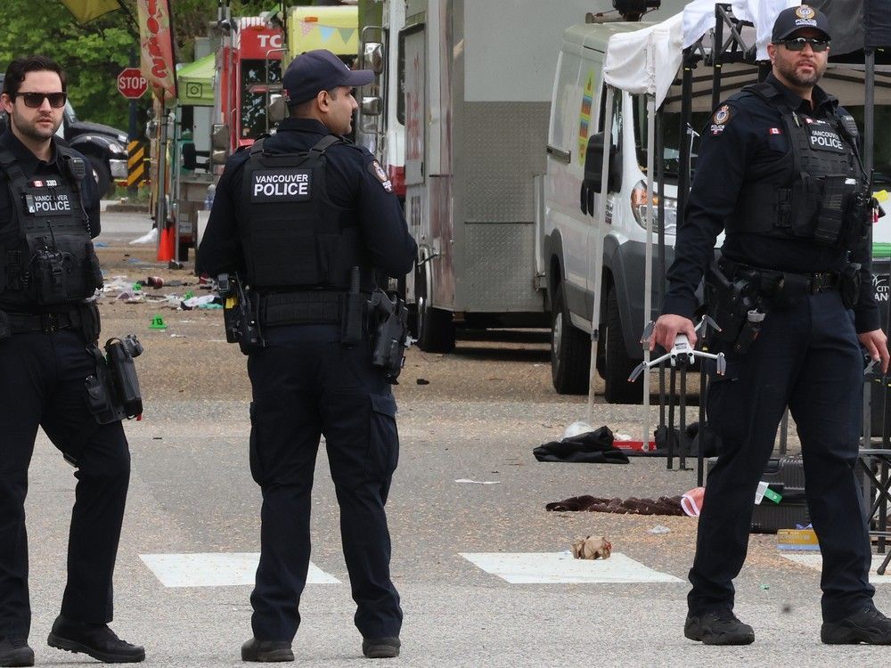 Three more murder charges laid in Vancouver festival attack, police say