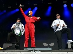 The trio's performance at Glastonbury generated immense controversy