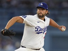 Los Angeles Dodgers starting pitcher Clayton Kershaw