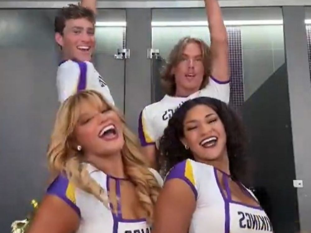 Male Vikings cheerleaders spark outrage after viral video | Toronto Sun