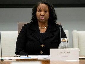 Lisa Cook is the first Black woman to sit on the Board of Governors of the US Federal Reserve. (SAUL LOEB/AFP)