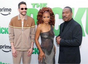 Pete Davidson, Keke Palmer and Eddie Murphy