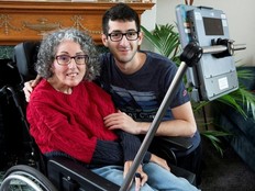 Sarah Ezekiel's son Eric grew up never knowing how his mother had once spoken