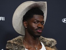 FILE - Lil Nas X arrives at the 36th annual GLAAD Media Awards on Thursday March 27, 2025, at the Beverly Hilton Hotel in Beverly Hills, Calif.