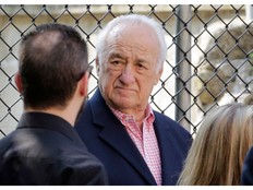 Actor Jerry Adler arrives for the funeral service of James Gandolfini, star of "The Sopranos," in New York's the Cathedral Church of Saint John the Divine, Thursday, June 27, 2013.