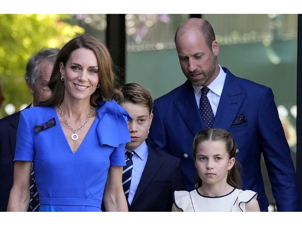William and Catherine’s three children George, 12, Charlotte, 10, and Louis, seven, all attend school close to their home at Windsor, west of LondonAndrew Matthews/POOL/AFP