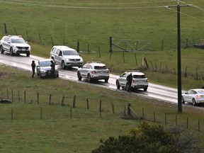 Australian police say anyone helping the gunman to evade police is committing a criminal offence. (William WEST/AFP)