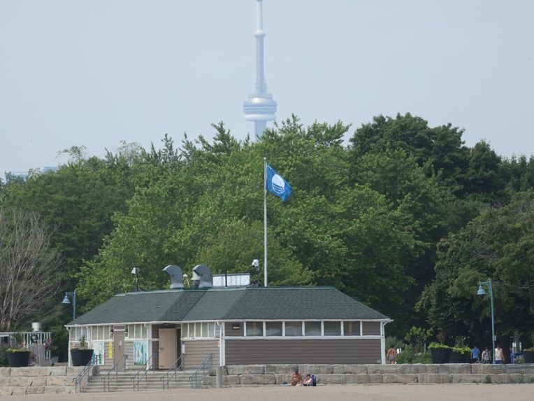 Bluffer's Park Beach in Scarborough is seen here on Tuesday, July 9, 2024.