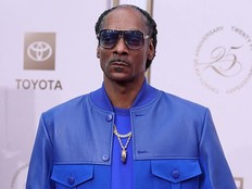 US rapper Snoop Dogg attends the BET Awards 2025 at the Peacock Theatre in Los Angeles on June 9, 2025.