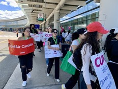 Air Canada flight attendants