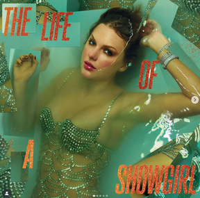 And, baby, that’s show business for you. New album The Life of a Showgirl. Out October 3 ❤️🔥 Album Producers: Max Martin, Shellback and Taylor Swift 📸: Mert Alas & Marcus Piggott