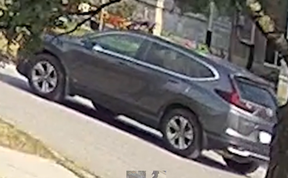 Suspect vehicle in shooting