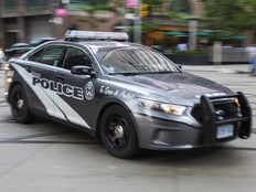 Toronto Police cruiser is photographed on July 11, 2019.
