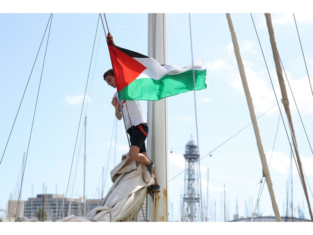 Thunberg says Gaza aid flotilla ‘should not have to exist’