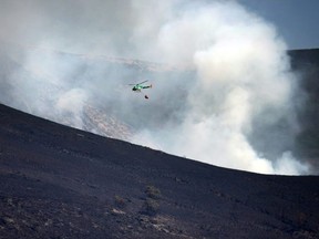 The fires have thrown a spotlight on a rural exodus in Spain, which has left tinder piling up in forests.Thomas COEX/AFP