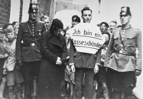 Julius Wolff and his non-Jewish fiancee, Christine Neeman