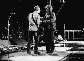 Noel Gallagher and Liam Gallagher