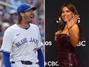 Blue Jays’ Kevin Gausman and Canadian singer Nelly Furtado.